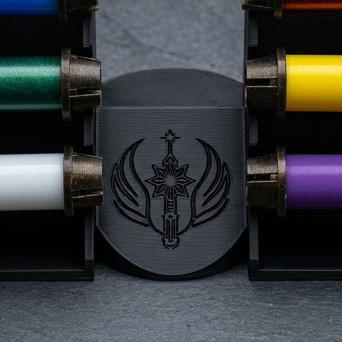 Crystal Canister Display Stand